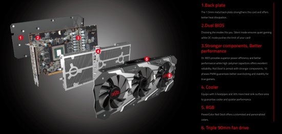 powercolor rx5700 xt red devil spec