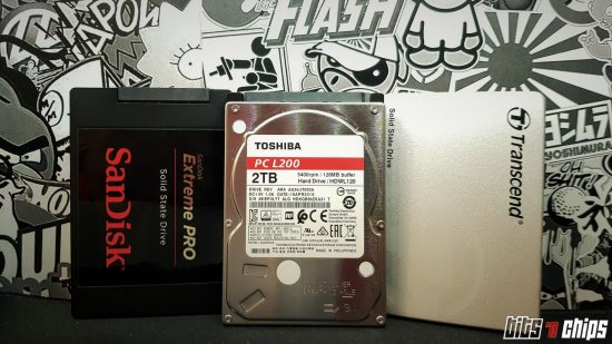 toshiba l200 sandisk transcend ssd