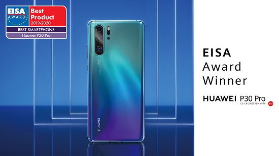huawei p30 pro eisa award