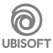 ubisoft logo bianco