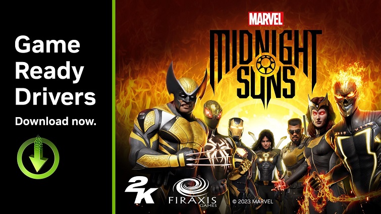 NVIDIA GeForce Game Ready Driver Marvels Midnight Suns